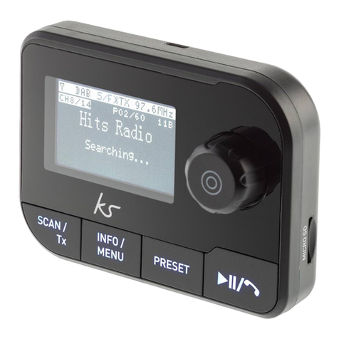 KS KitSound KSCDABBK user manual