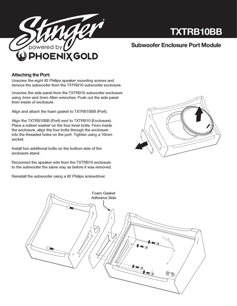 AAMP Global PHOENIX GOLD Stinger TXTRB10BB quick start guide