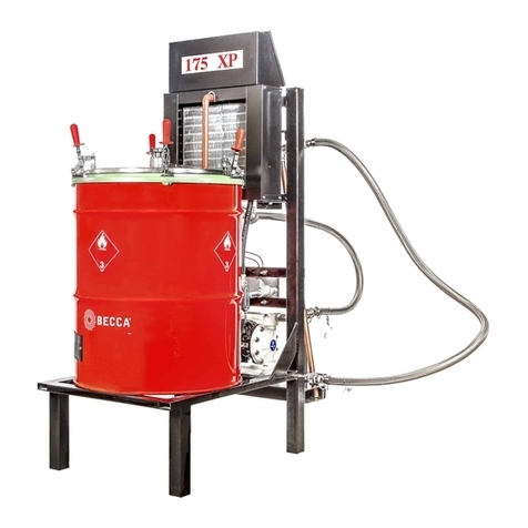 Becca SOLVENT SAVER Operator's guide
