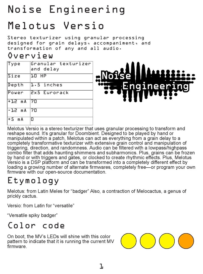 Noise Engineering Melotus Versio manual