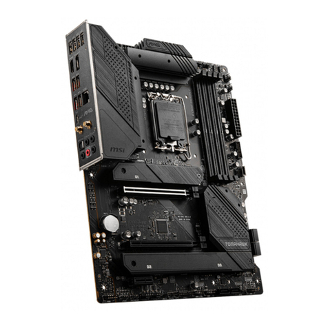 MSI MAG B660 TOMAHAWK WIFI User manual MSI MAG B660 TOMAHAWK WIFI User manual