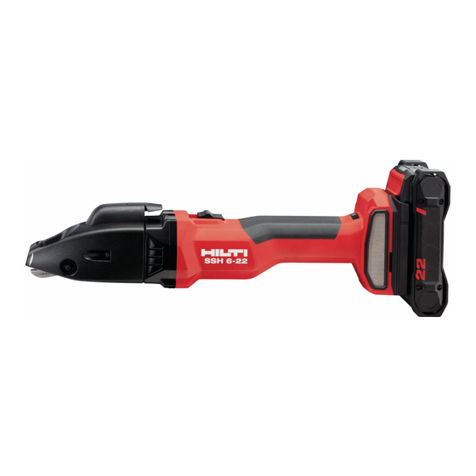 Hilti NURON SSH 6-22 User manual