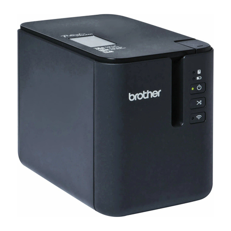 Brother p900w User manual