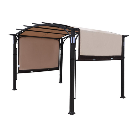 Warren Pergola HFZP04010 owner's manual