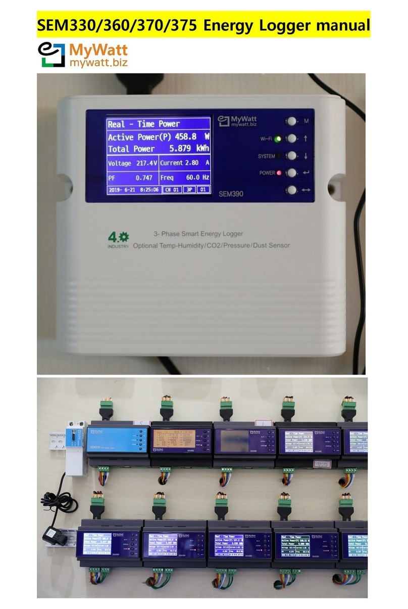 MyWatt SEM330 manual