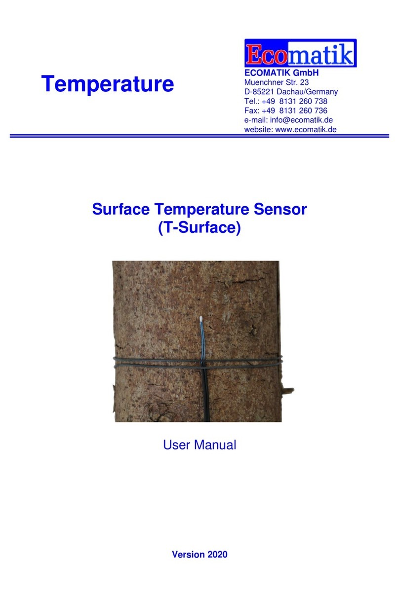 Ecomatik T-Surface user manual