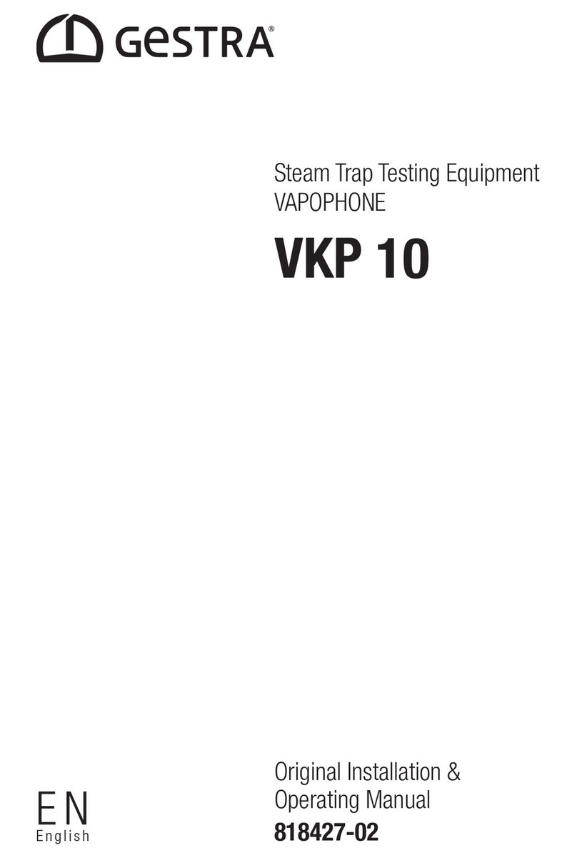 GESTRA VAPOPHONE VKP 10 Original Installation & Operating Manual