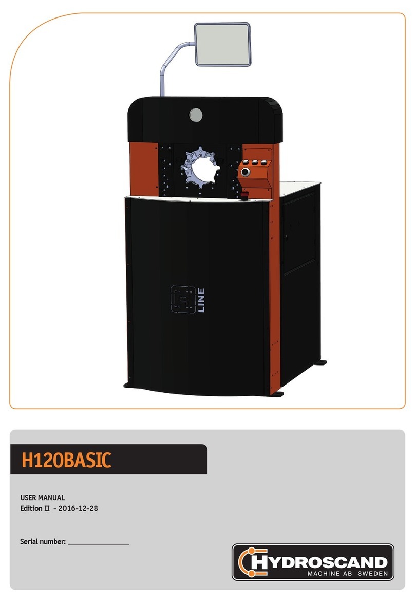 HYDROSCAND H120BASIC user manual