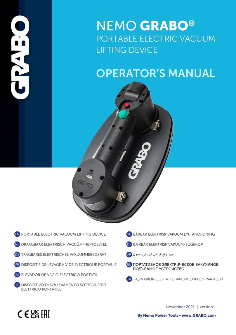 Nemo GRABO Operator's manual