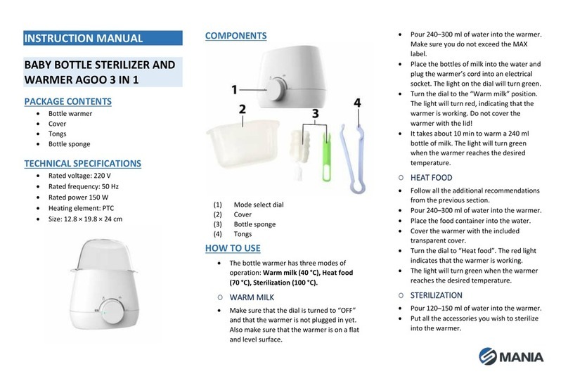 Mania AGOO 3 IN 1 instruction manual