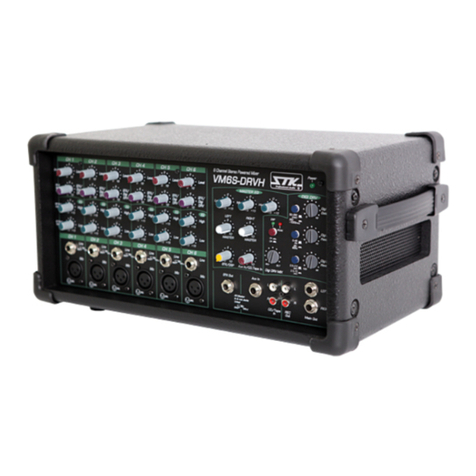 STK Professional Audio VM6S-DRVH User manual STK Professional Audio VM6S-DRVH User manual