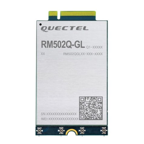 Quectel RM502Q-GL Supplement
