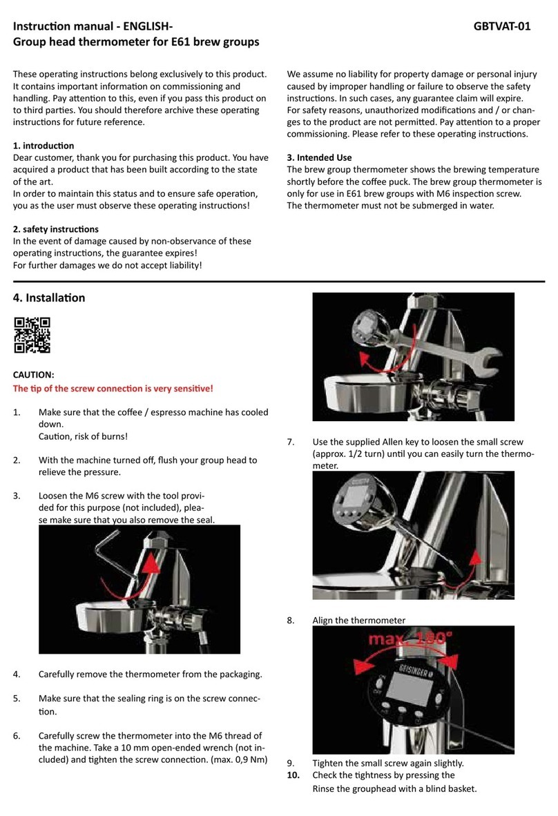 Geisinger GBTVAT-01 instruction manual