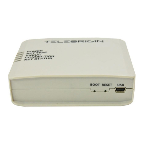 Teleorigin RB900SG user manual