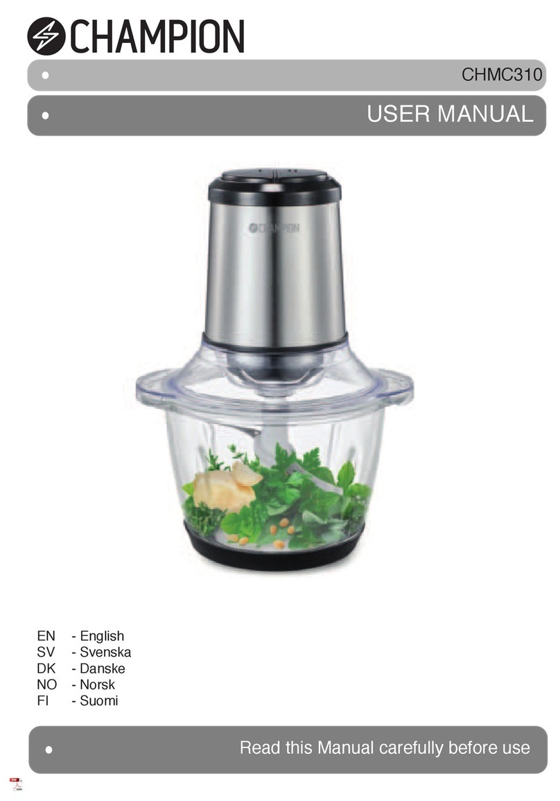 Champion CHMC310 User manual