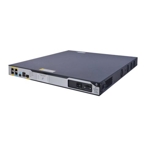 HP MSR2000 Series User manual HP MSR2000 Series User manual