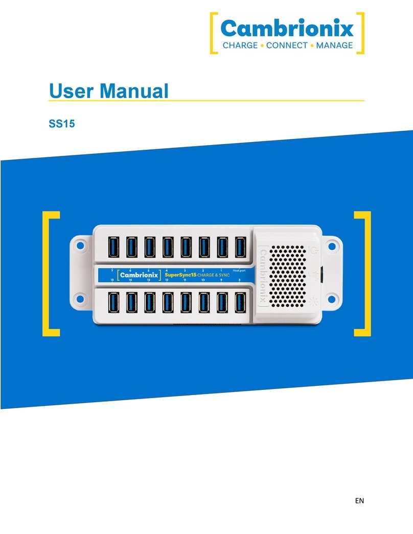 CAMBRIONIX SS15 User manual