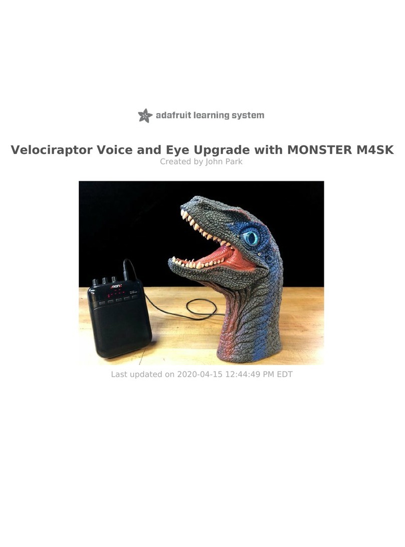 adafruit learning system Velociraptor Voice manual