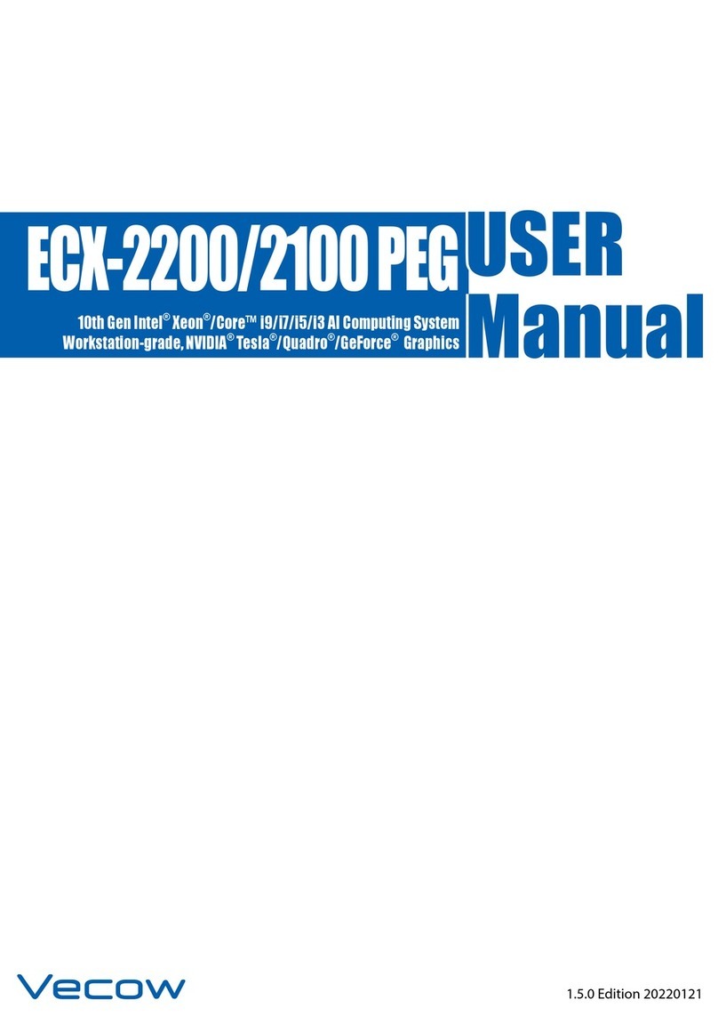 Vecow ECX-2200 PEG user manual