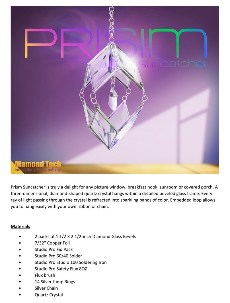 Diamond Tech Prism Suncatcher quick start guide