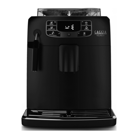 Gaggia Milano VELASCA user manual
