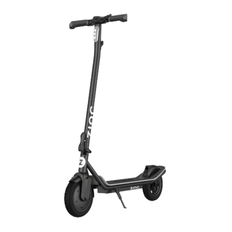 Zinc FOLDING ELECTRIC SWIFT PLUS SCOOTER User manual
