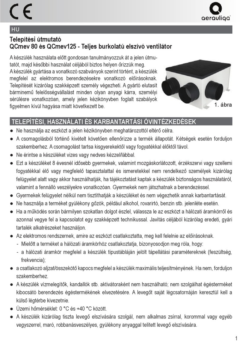 aerauliqa QCmev80 User manual