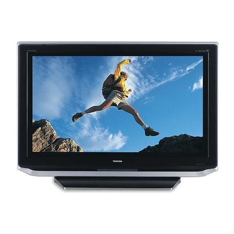 Toshiba 42HPX95 - 42" Plasma Panel User manual