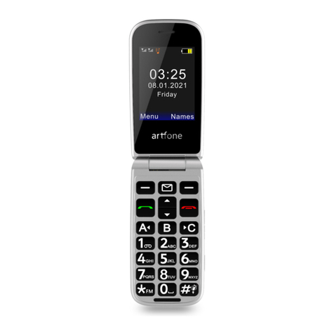 Artfone F20 User manual
