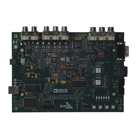 Analog Devices EZ-KIT Lite ADSP-BF533 User manual