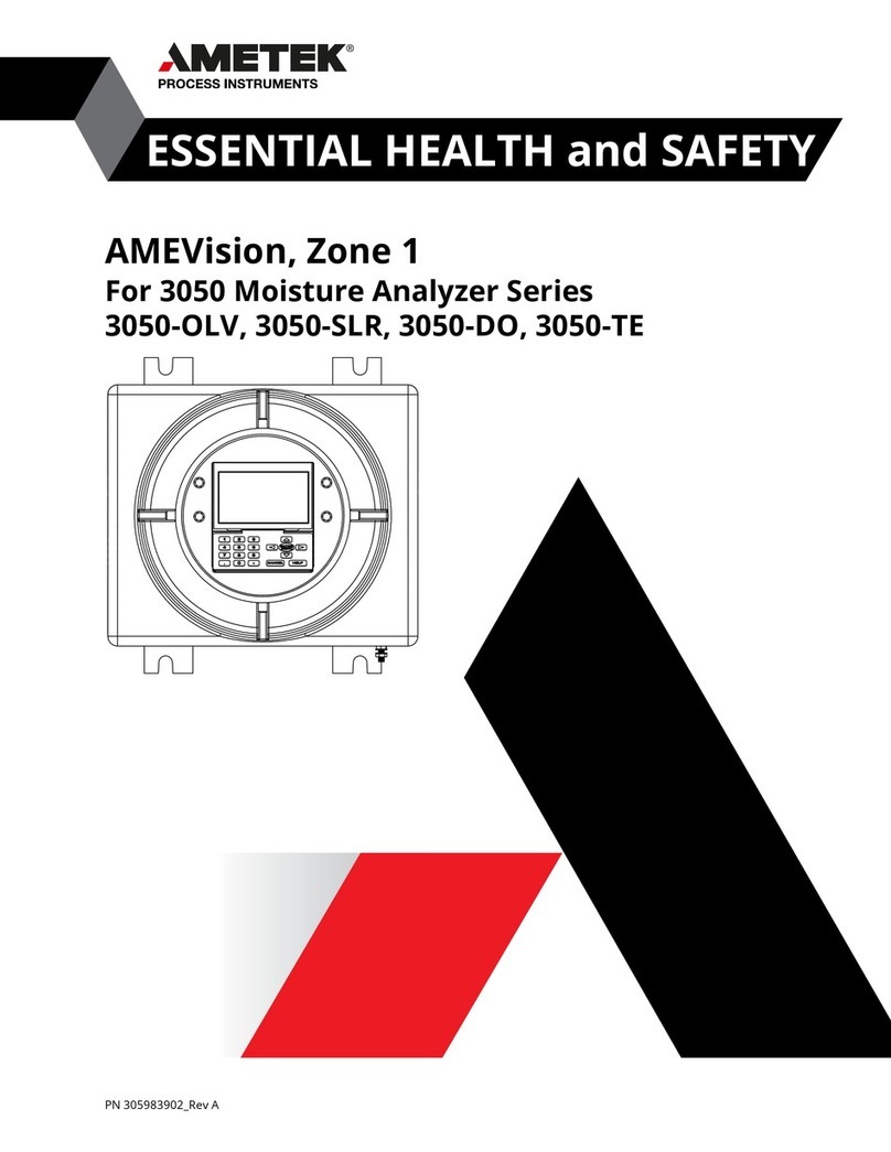 Ametek AMEVision 3050 Series manual