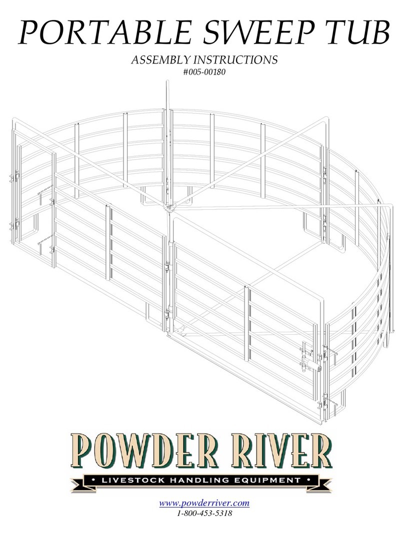 Powder River 005-00180 Assembly instructions