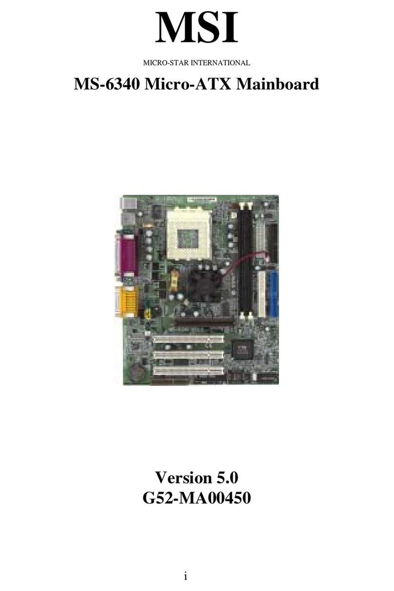 MSI MS-6340 manual