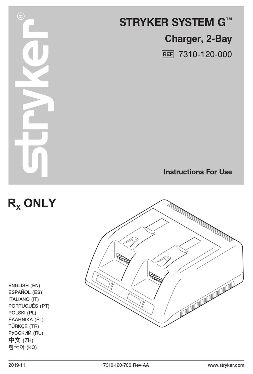 Stryker SYSTEM G 7310-120-000 Instructions for use