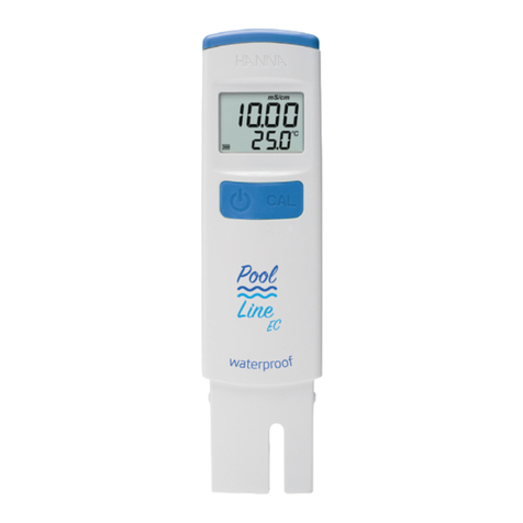 Hanna Instruments Pool Line HI983044 User manual