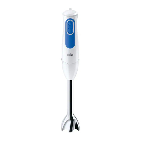 Braun MultiQuick 3 MQ 3045 Aperitive manual