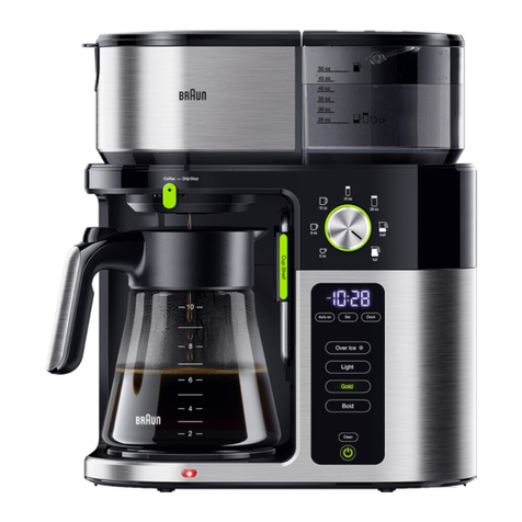 Braun MultiServe KF 9170 SI User manual