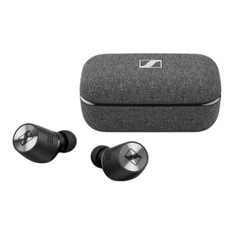 Sennheiser MOMENTUM True Wireless 2 M3IETW2 User manual