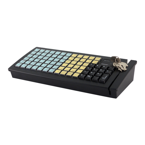 POSIFLEX KB-6600 Series User manual POSIFLEX KB-6600 Series User manual