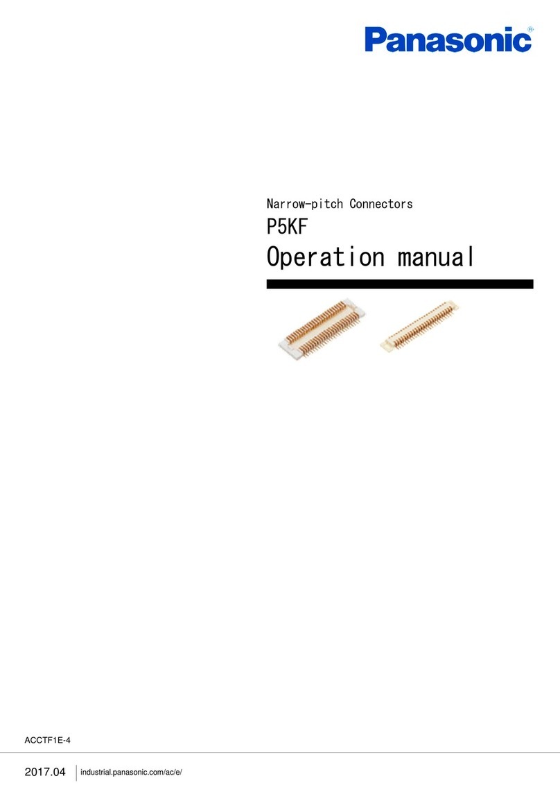 Panasonic P5KF Operation manual