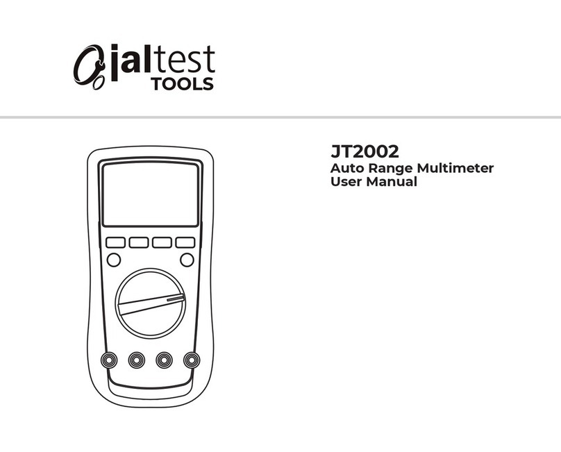 Cojali jaltest Auto Range JT2002 user manual