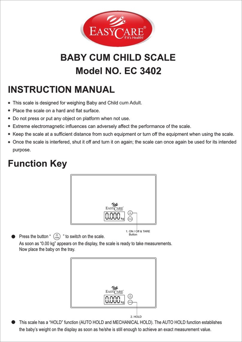 EasyCare EC 3402 instruction manual