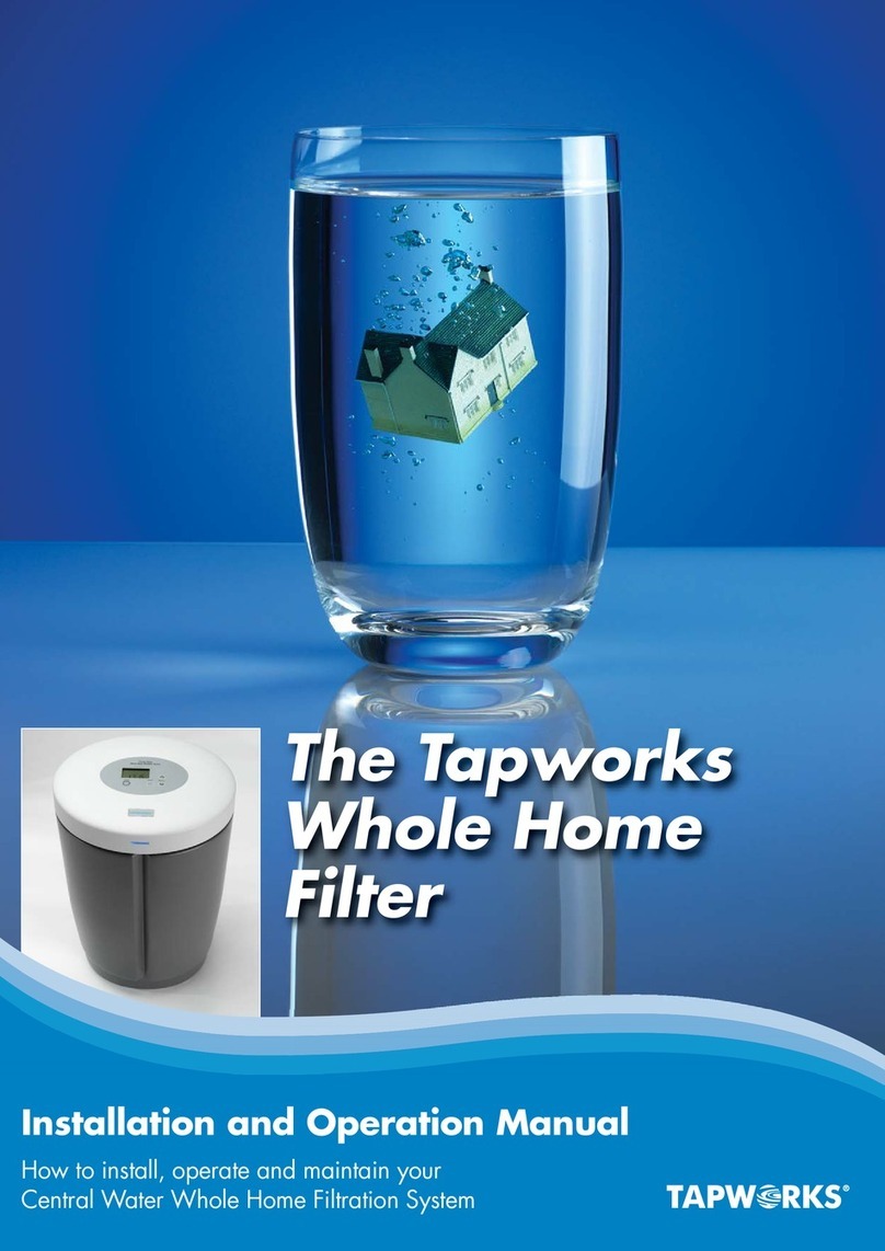 Tapworks TWHF Installation and operation manual Tapworks TWHF Installation and operation manual