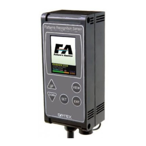 OPTEX FA CVS2-RA Series instruction manual