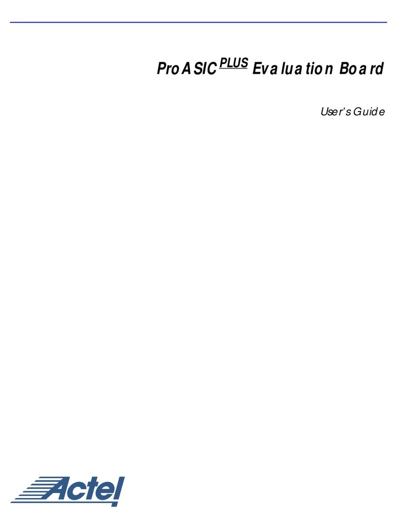Actel ProASIC PLUS user guide