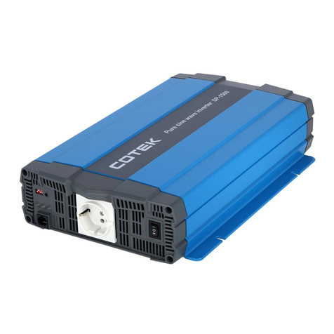 Cotek SP Series User manual