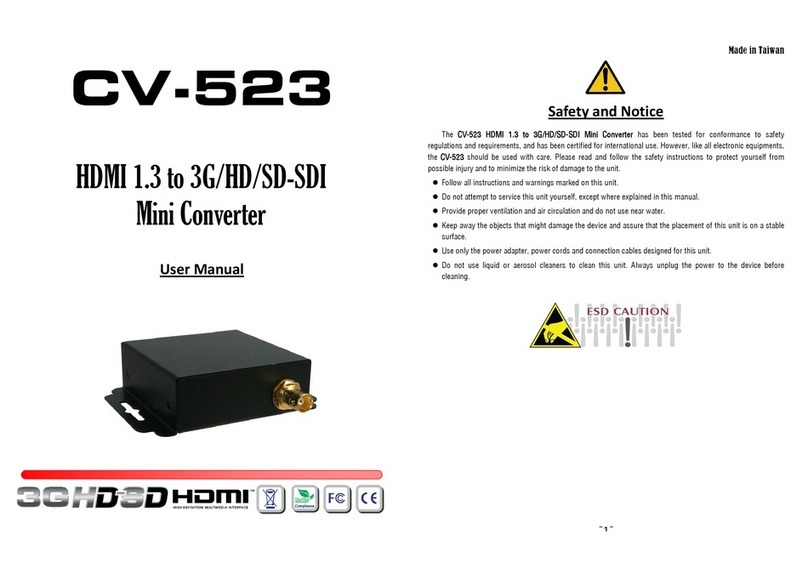 GoMax Electronics CV-523 user manual