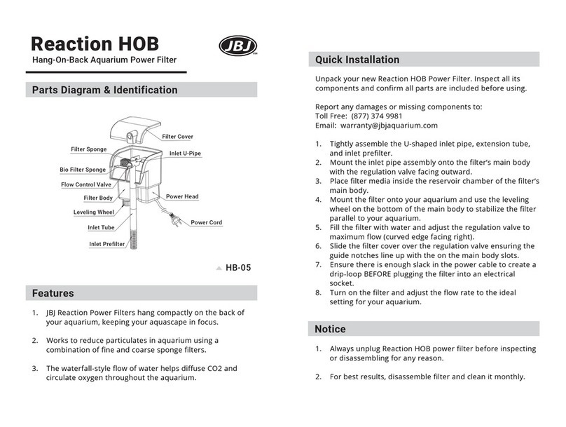 JBJ Reaction HOB quick start guide