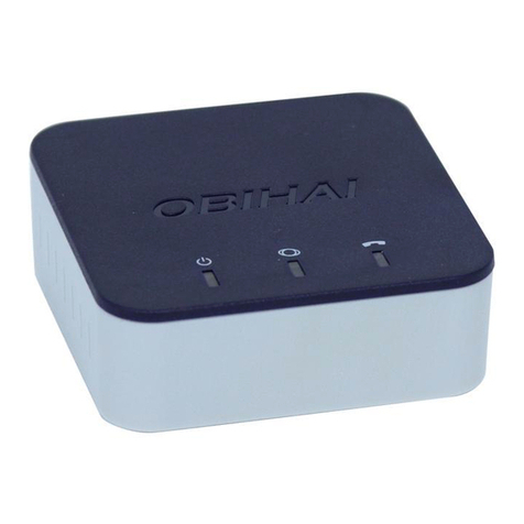 Obihai OBi300 User manual Obihai OBi300 User manual