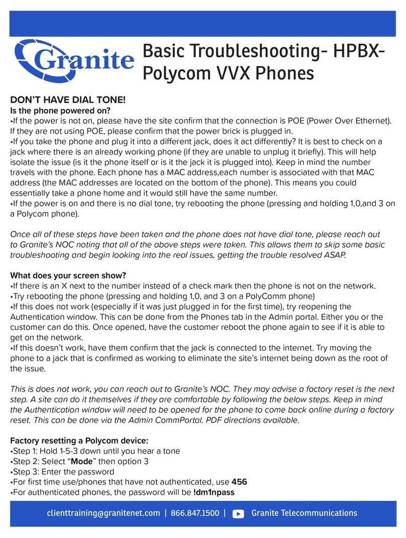 Polycom VVX Series Operating and installation instructions